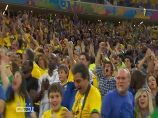 brazil - croatia 1:1. neymar's goal 29 min