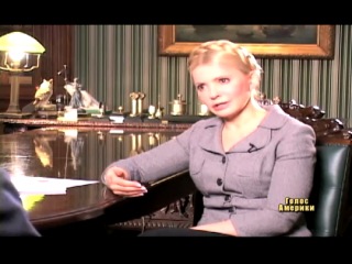 tymoshenko's exclusive interview with voice of america