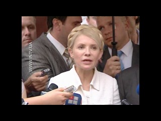 tymoshenko after the meeting: we witnessed the performance